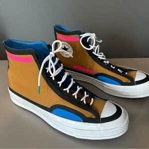 Converse High-Top Sneakers - Tan, Blue, Pink, Black, Brand New